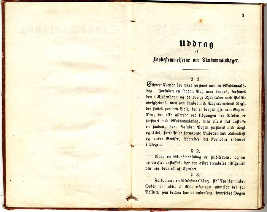 Petrine Nielsens skudsm&aring;lsbog - side 3