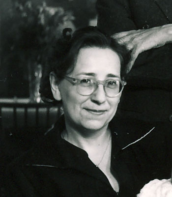 Alice Asmus Thomsen, født Holtet. Foto fra 1949