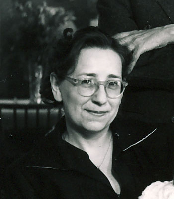 Alice Asmus Thomsen, født Holtet. Foto fra 1949