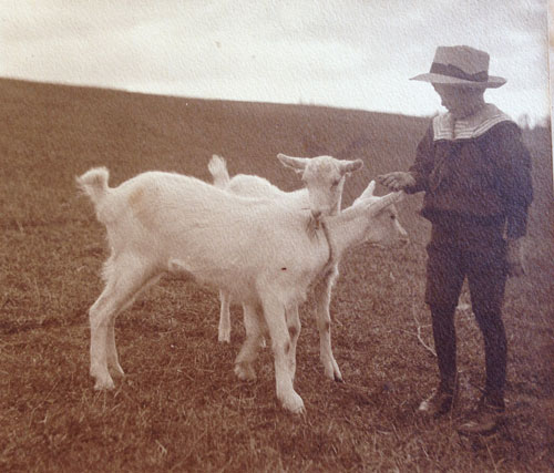 Otto i 1913 fotograferet af Johannes R&oslash;nvig