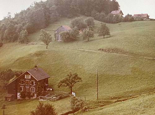 Det hyggelige Gasthaus Knobelboden 1960
