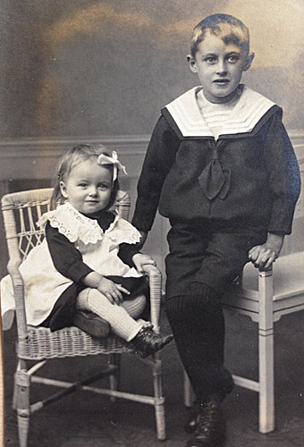 Annalise og Otto efter&aring;r 1914