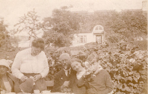 Hos Johanne Danielsen i Vordingborg 1925