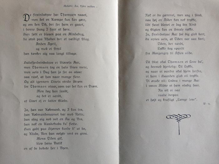 Jesper Thomsen: 80 &aring;r:: Sang