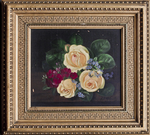 Maleri af Blomstermaleren E.C. Ulnitz