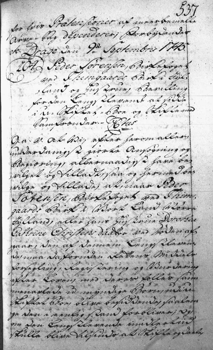 AO: Danske Kancelli: Jyske Registre 1743-1746, opslag 546