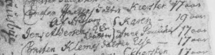 KB Ringkøbing, Ulfborg, Sdr.Nissum: 1684-1771, opslag 223