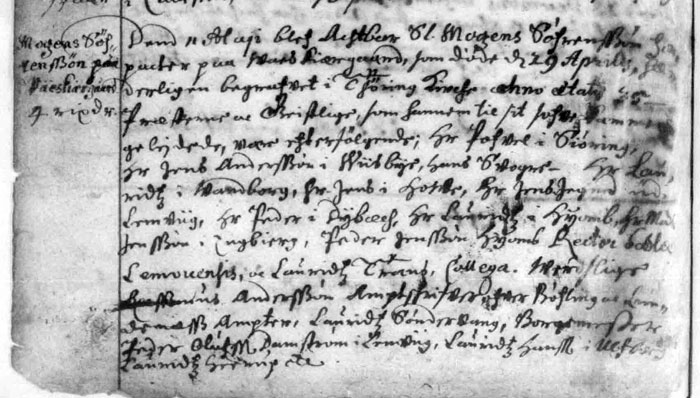 KB Ringkøbing Amt, Skodborg Herred, Lemvig Sogn: 1640-1753, opslag 154 (ao.salldata.dk), venstre side ned