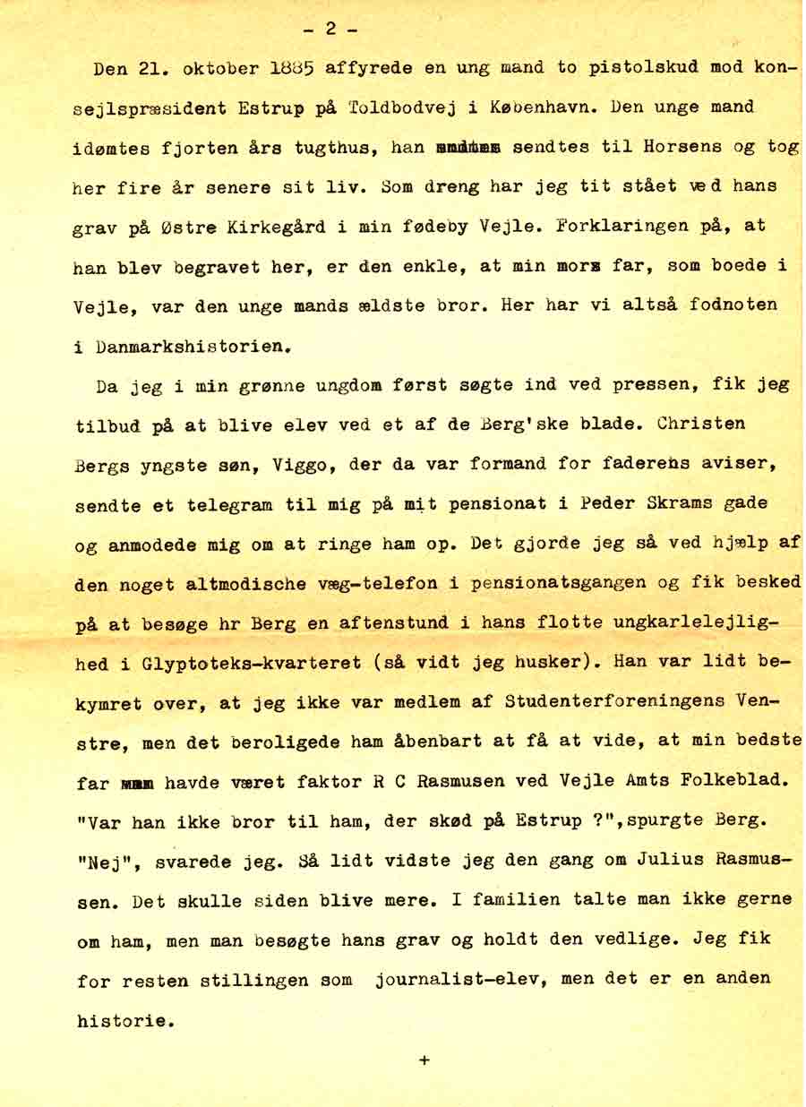 Otto Asmus Thomsen. Foto fra 1949